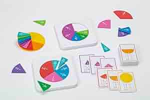 知育玩具　まとめ売り　カルタ　ピタゴラス　分数　小数　パズル KUMON TOY】 はじめての分数パズル — コドモンストア